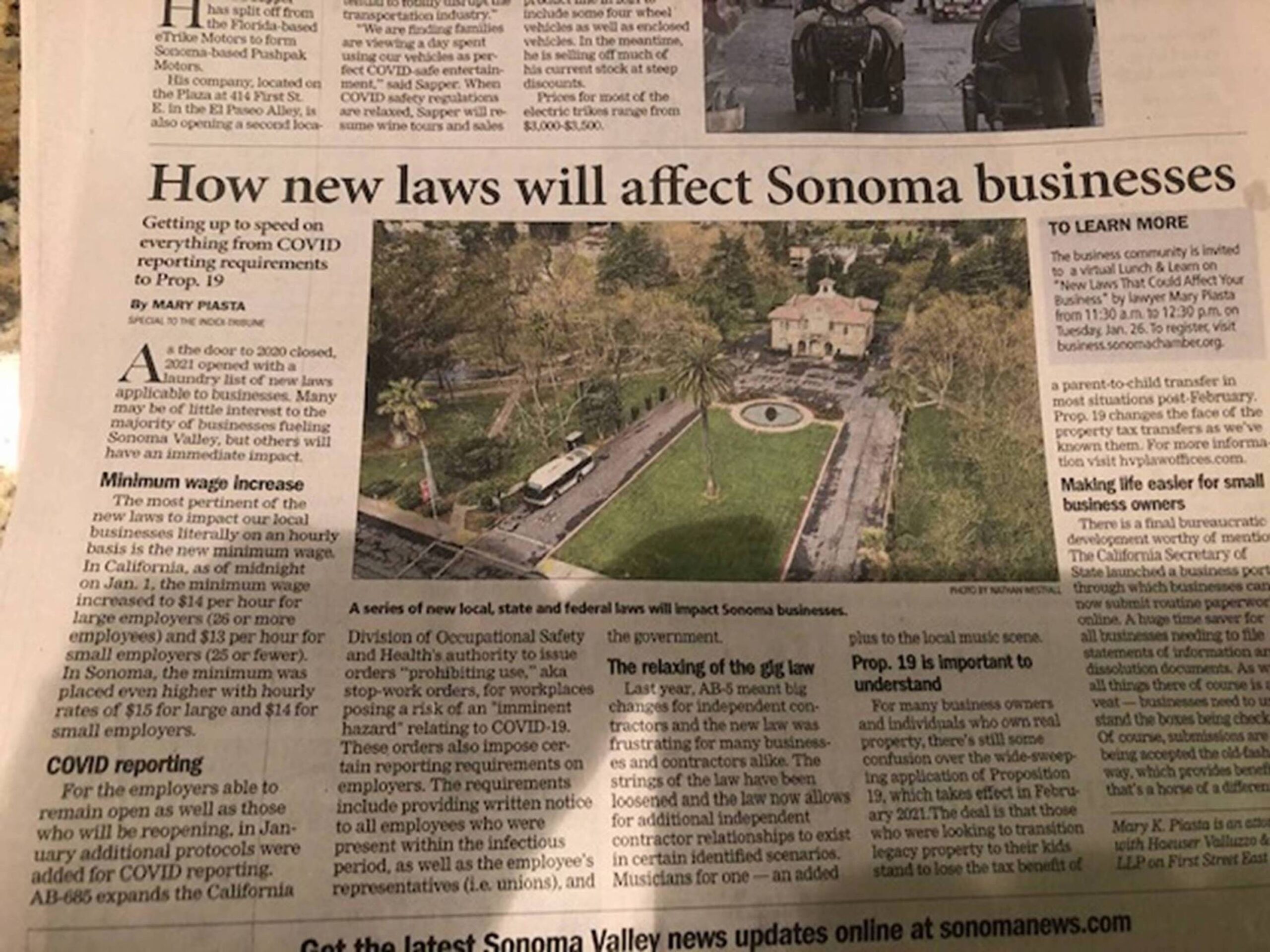 new laws